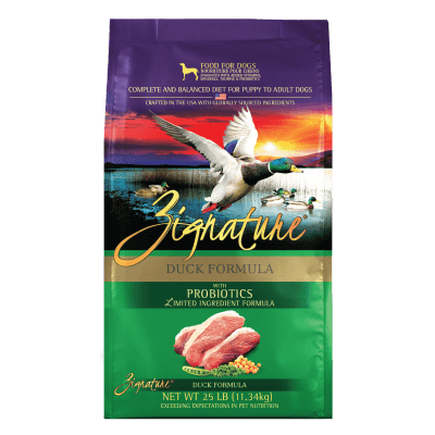 Zignature Duck Formula Dog Dry Food