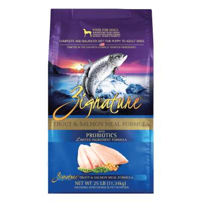 Zignature Trout & Salmon Formula Dog Dry Food